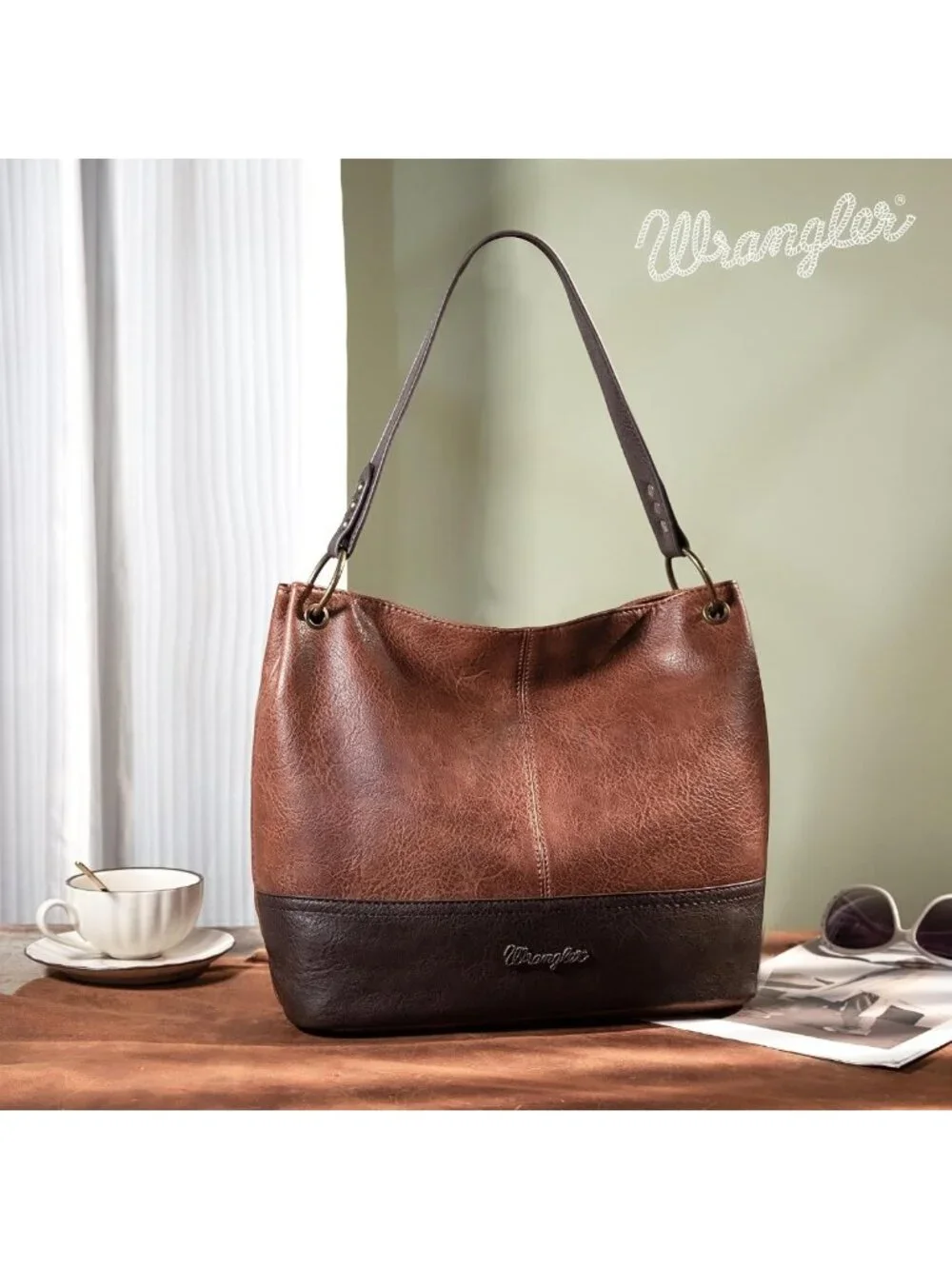 Vegan Leather Hobo Bag for Women | Stylish Top Handle Shoulder Purse & Handbag